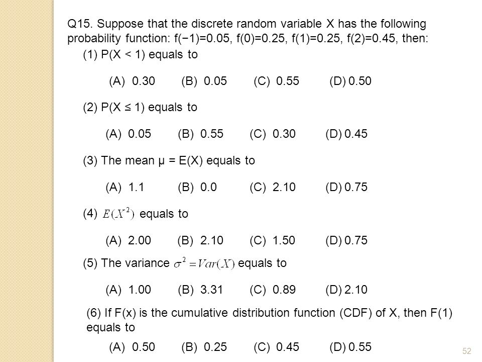 Chapter Two Random Variables And Probability Distributions Ppt Download Chapter Two Random Variables And Probability Distributions Ppt Download
