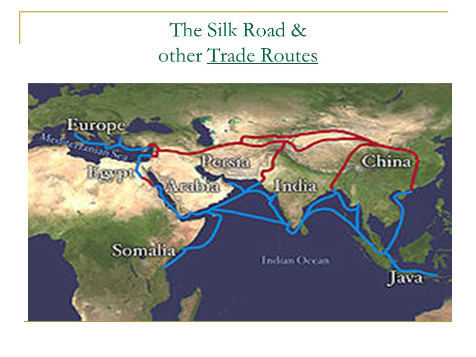 The Silk Road & other Trade Routes