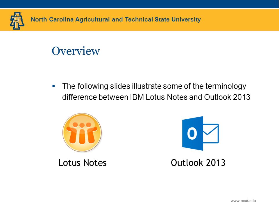 ibm notes outlook 2013