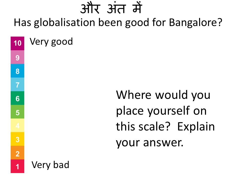 Has globalisation been good for Bangalore.