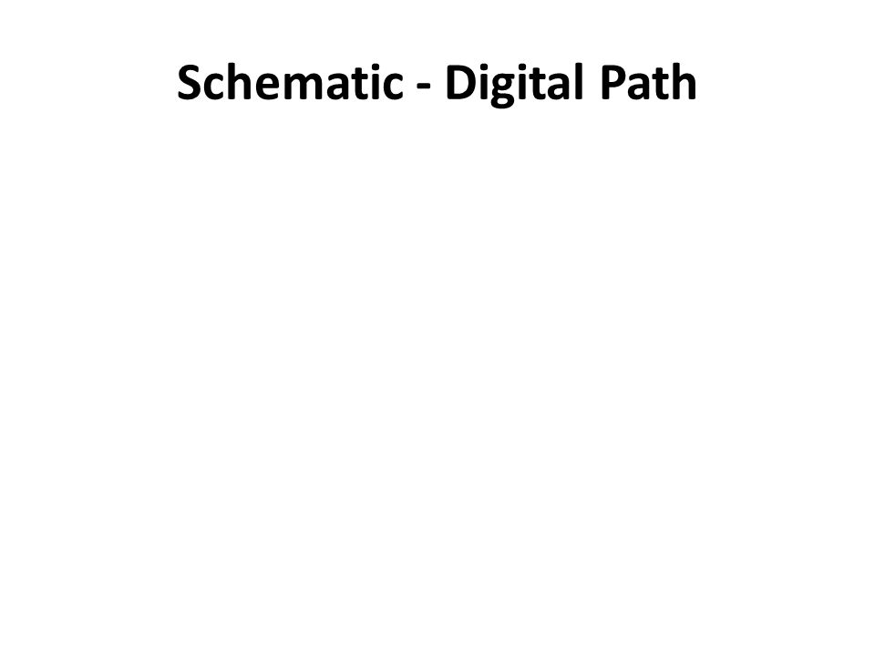 Schematic - Digital Path