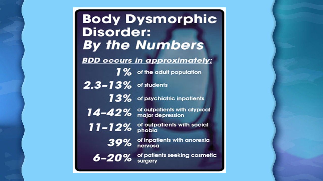 trichotillomania, excoriation, & body dysmorphic disorder. - ppt