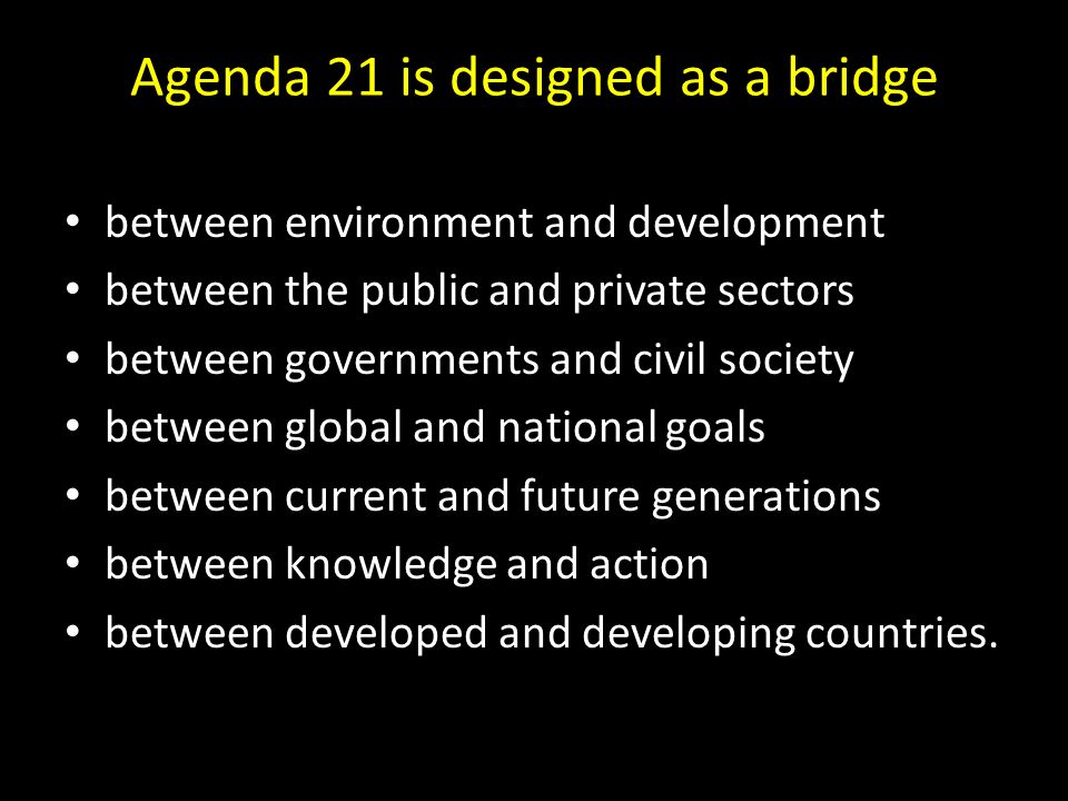 Topic 12 Stakeholders And Sustainability Introduction To Agenda 21 The Earth Summit Held In Rio De Janerio Brazil Was Attended By 178 Country Leaders Ppt Download