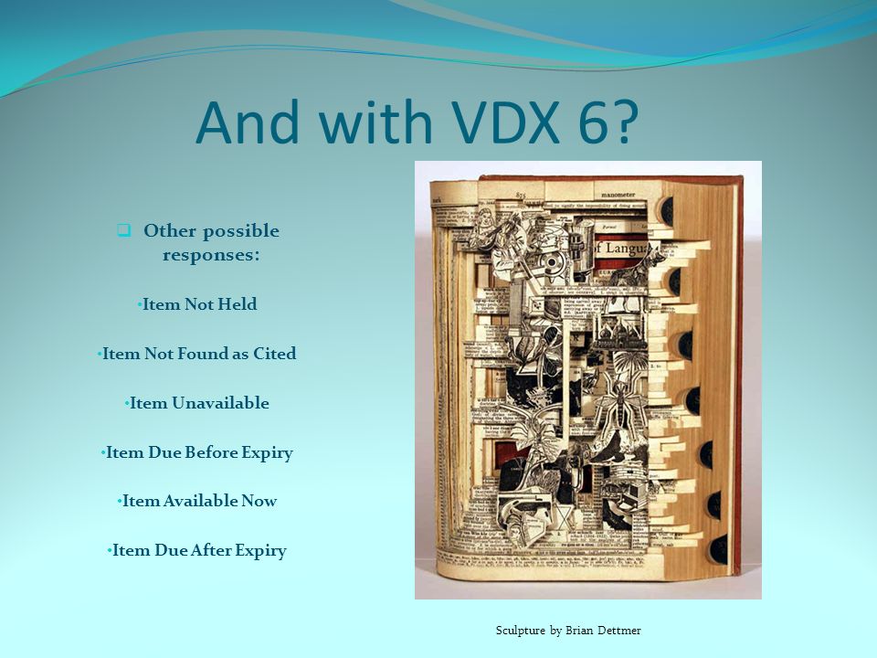 And with VDX 6.