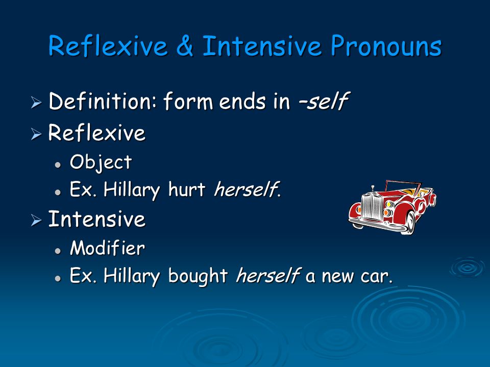 Demonstrative Pronouns  Definition: words that point out an object and are often accompanied with pointing gesture Singular this that Plural these those