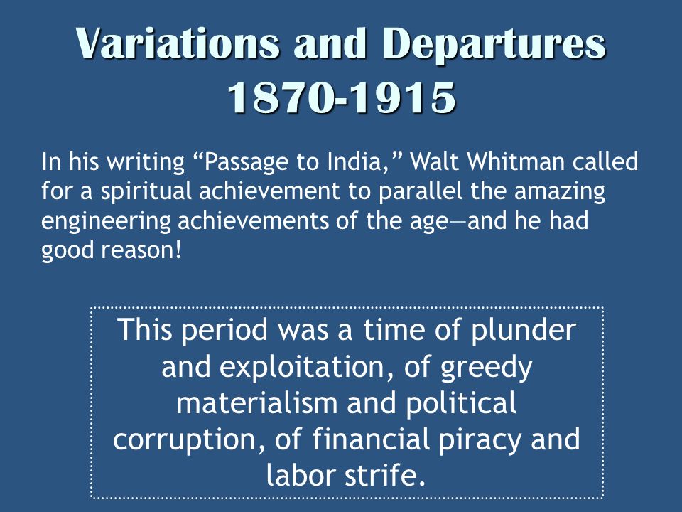 passage to india whitman