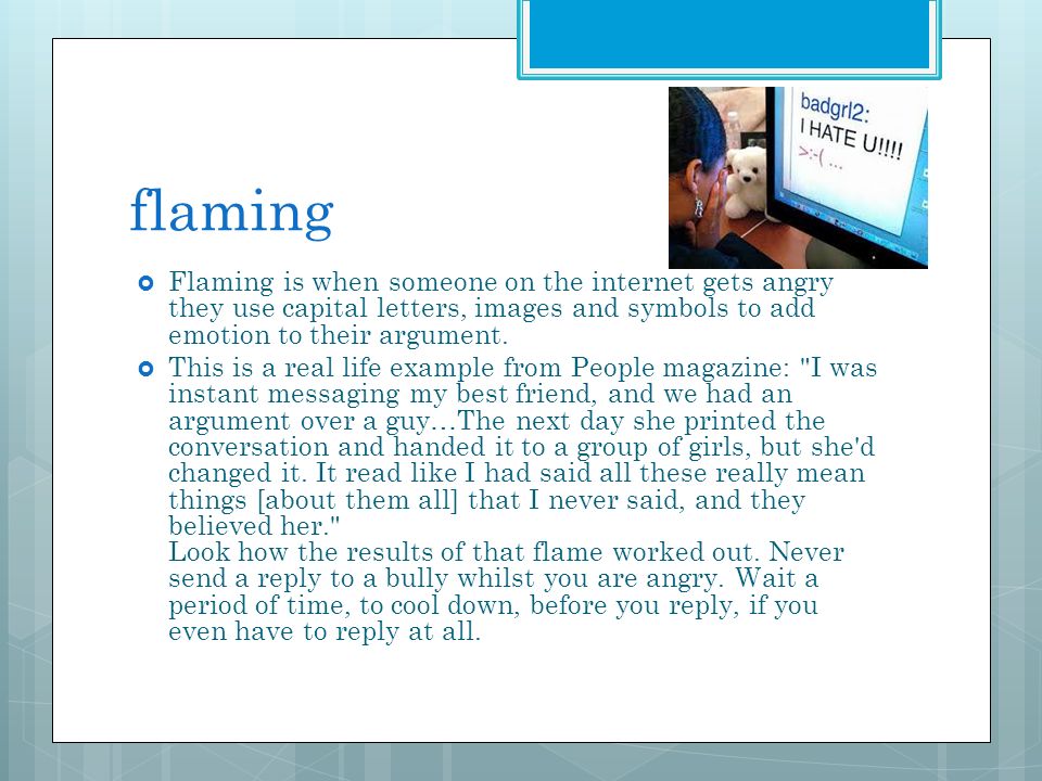 cyberbullying assignment by dana t anonymity anonymity is when a