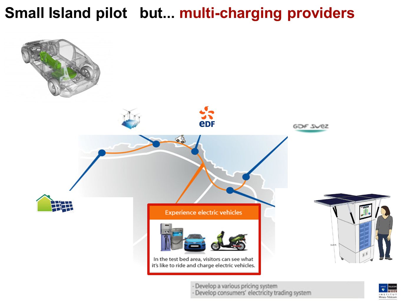Small Island pilot but... multi-charging providers