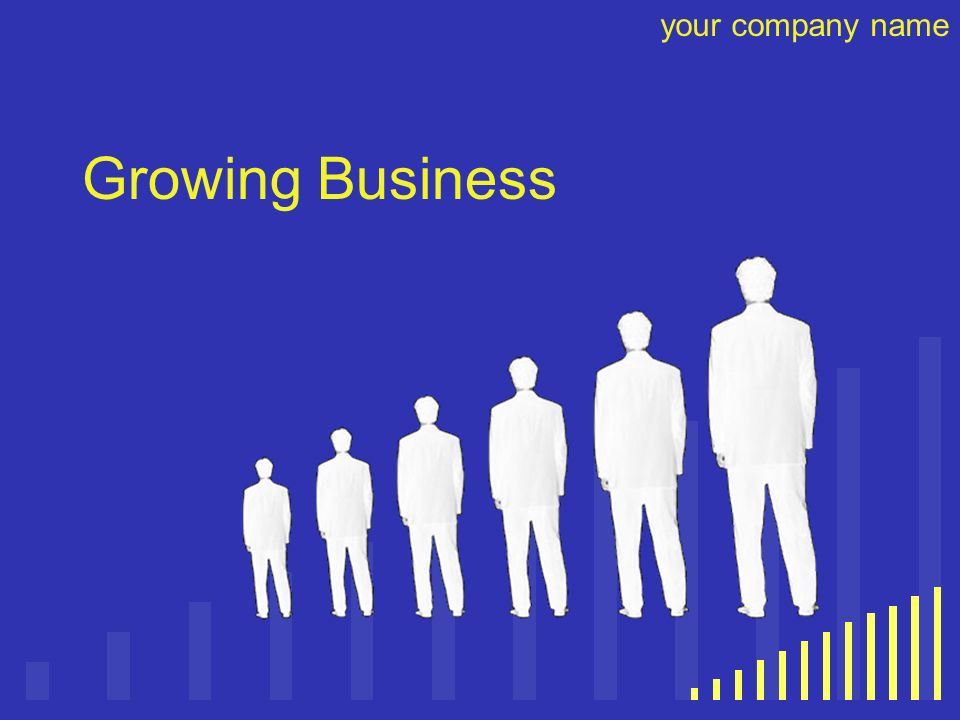 your company name Growing Business