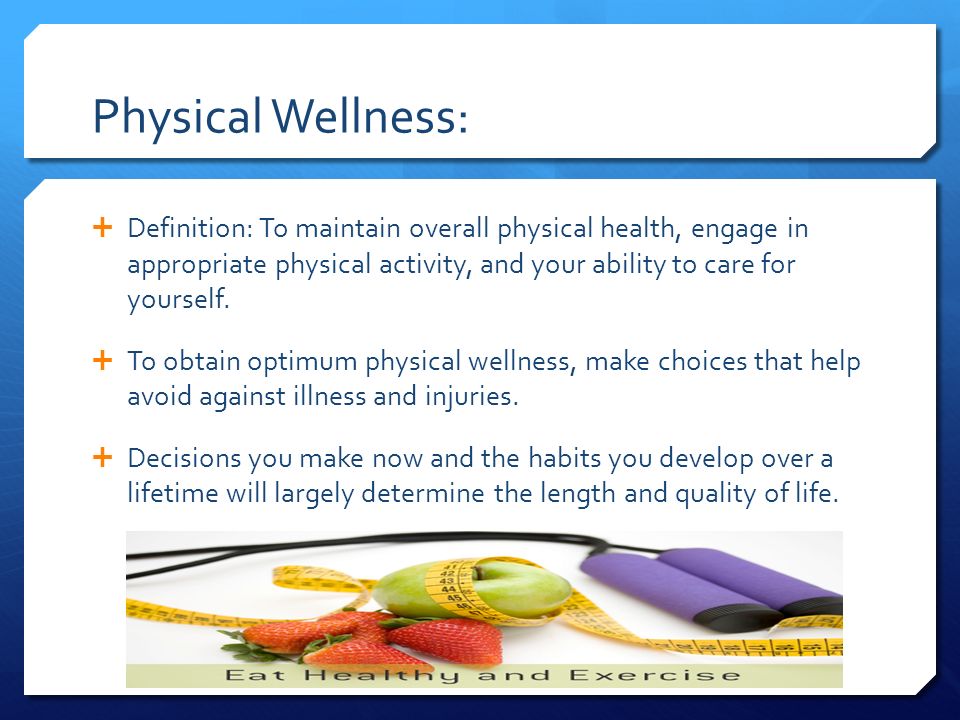 Wellness, Fitness, and Lifestyle Management. Health vs. Wellness ...