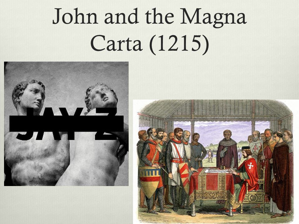 John and the Magna Carta (1215)