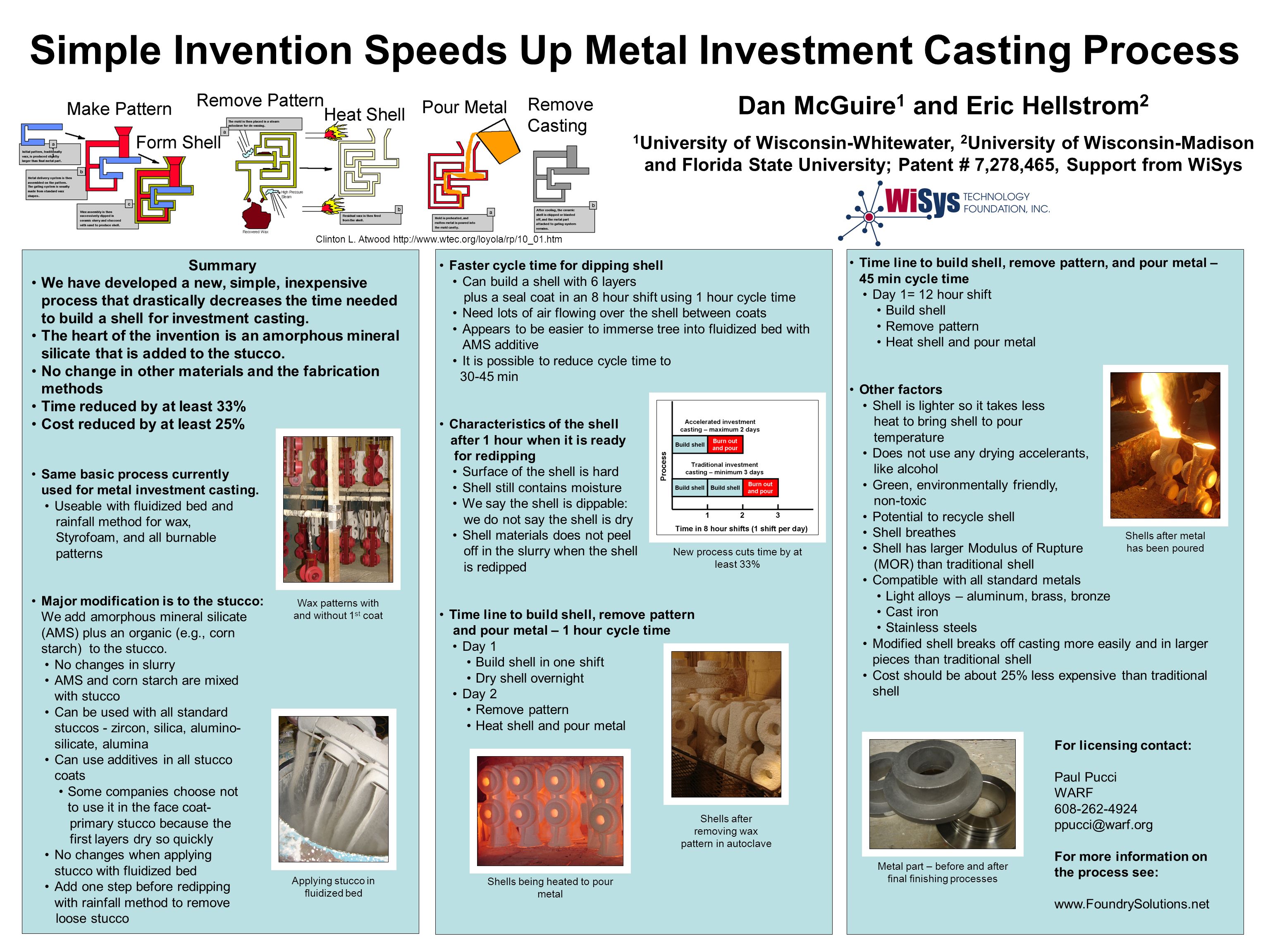 Simply invents. Investment casting Shell removal. Simple Inventions.