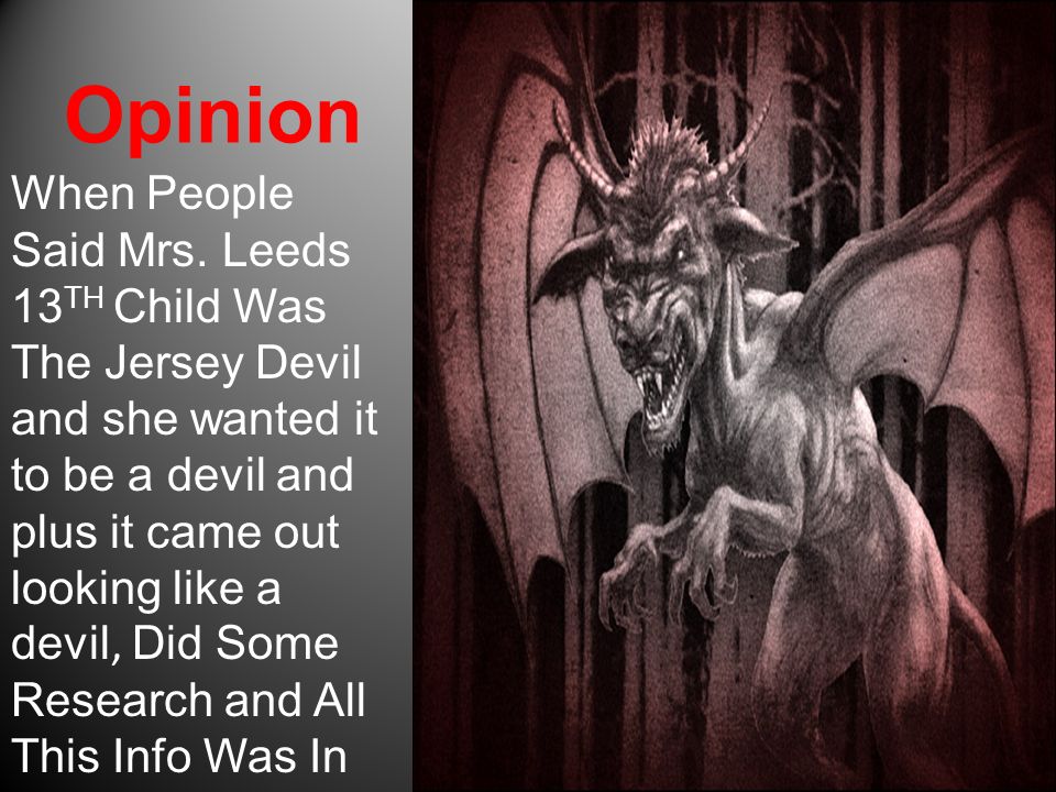 Mysterious Phenomena The Jersey Devil By: Wakeirah Davis. - ppt download