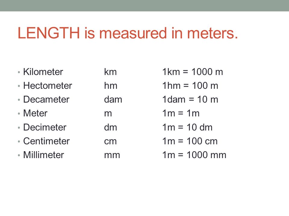 6-5 CHANGING METRIC UNITS. *Metric System- A decimal system of measures.  The prefixes most commonly used are kilo-, centi-, and milli- - ppt download
