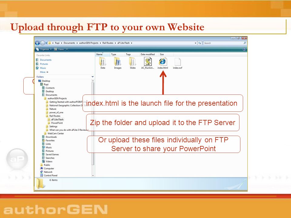 What can you do with authorPOINT Lite: Convert your PowerPoint file to  Flash. - ppt download