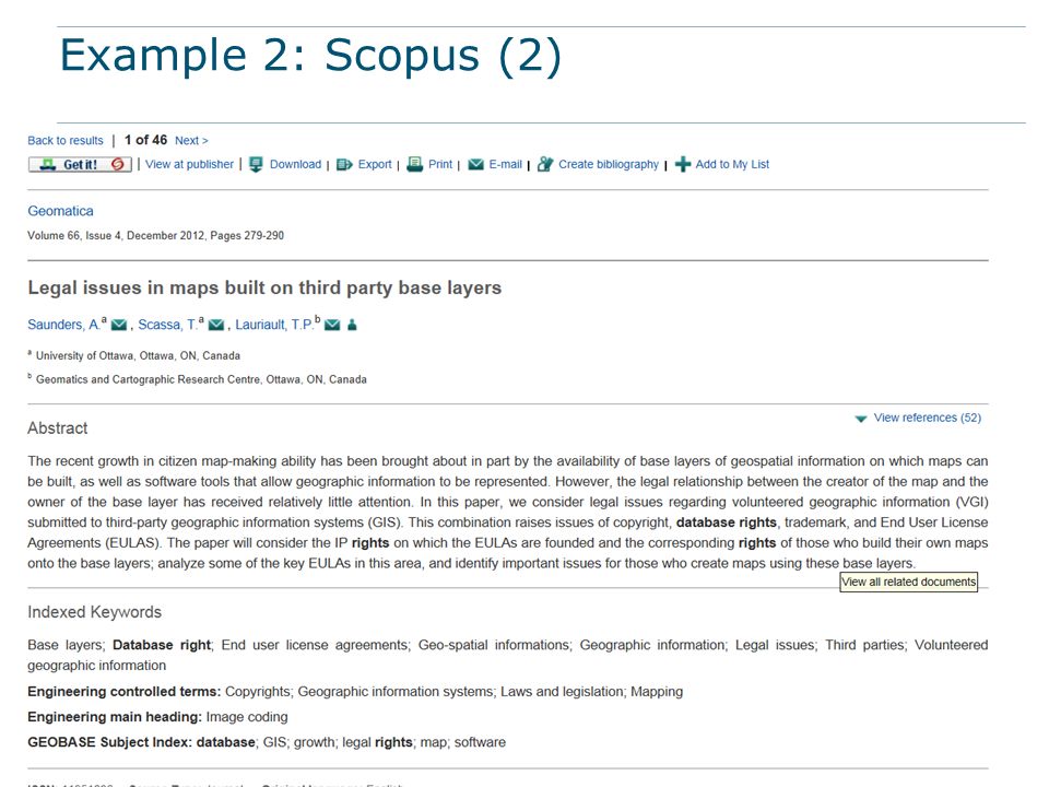 Example 2: Scopus (2)