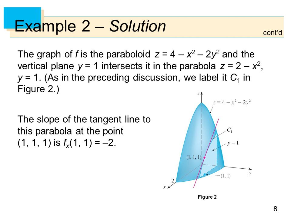 Copyright C Cengage Learning All Rights Reserved Partial Derivatives Ppt Download