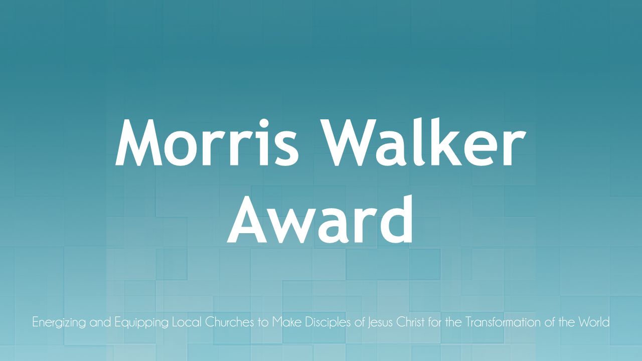 Morris Walker Award