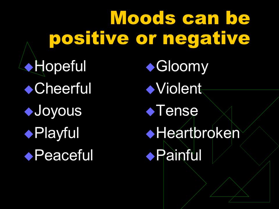 Mood in Literature MOOD MOOD is the overall feelings or emotions that are  created IN THE READER. Authors “move” their readers' moods through their  choice. - ppt download