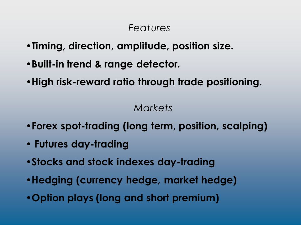 A U T O P I L O T Is A Trading Methodology Trades Forex Futures - 