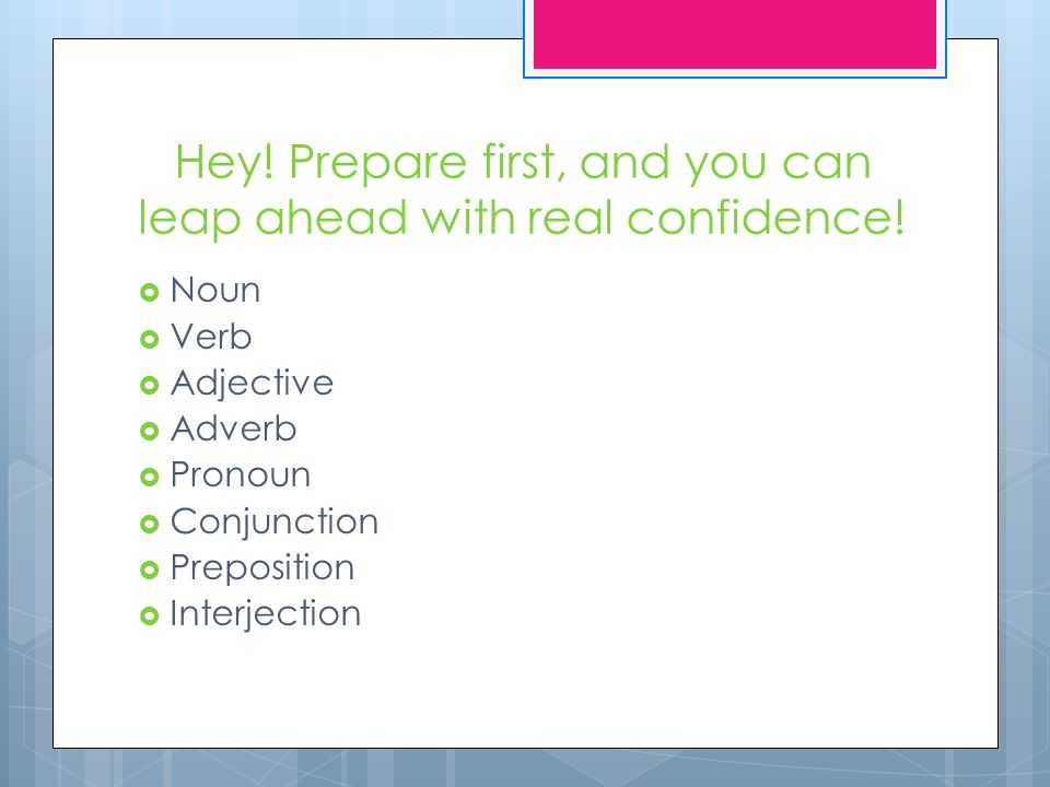 Hey. Prepare first, and you can leap ahead with real confidence.