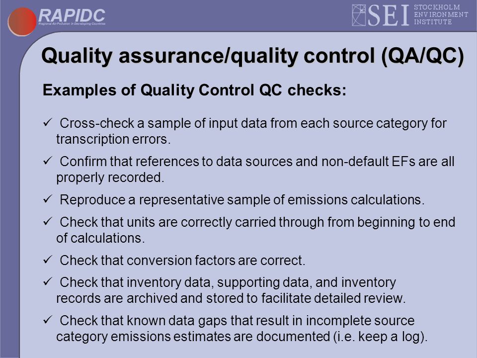 Cross Check Quality Inspection