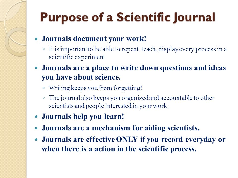 Why is SCI journal important?