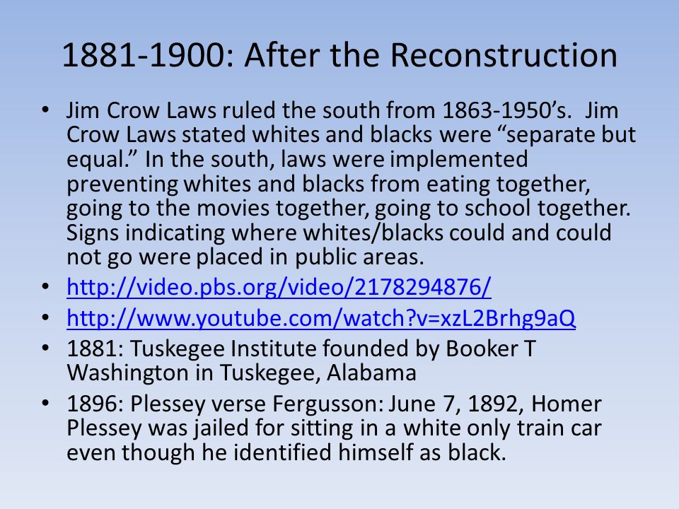 Raisin in the sun jim crow laws