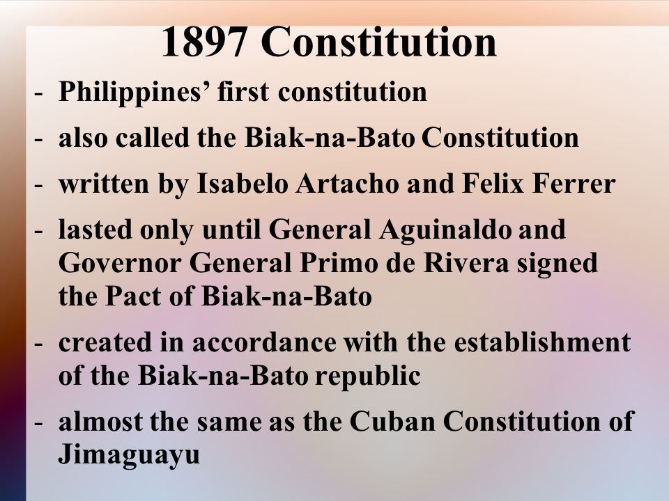 The Philippine Constitution By Group 1. What is a Constitution? - ppt  download
