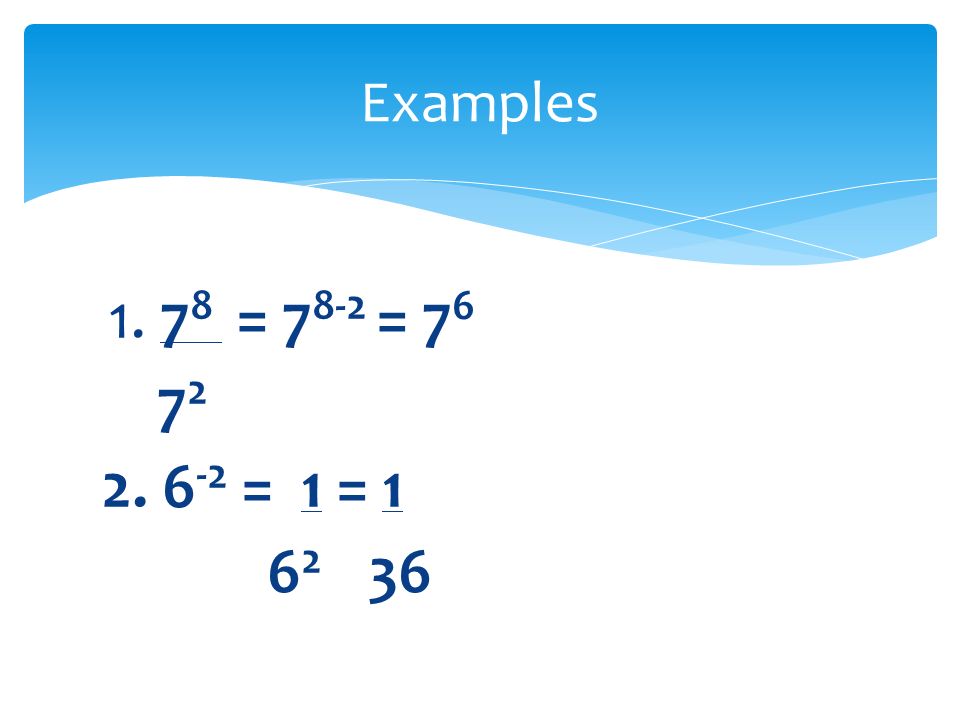 = = = 1 = Examples
