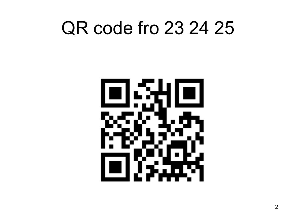 QR code fro