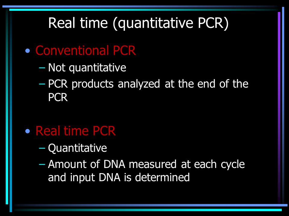 Polymerase Chain Reaction PCR. PCR allows for amplification of a small  piece of DNA. Some applications of PCR are in: –forensics (paternity  testing, crimes) - ppt download