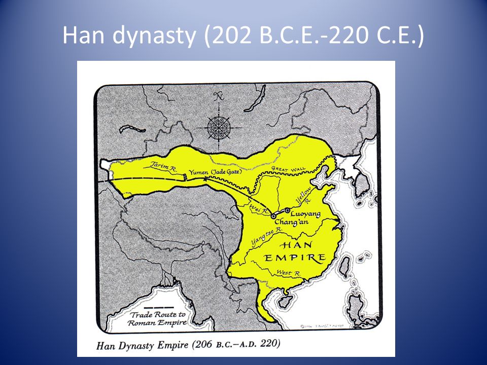 Han dynasty (202 B.C.E.-220 C.E.)