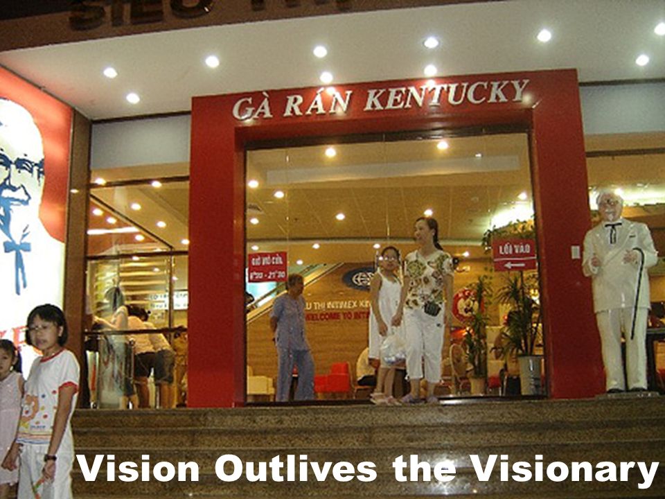 Vision Outlives the Visionary