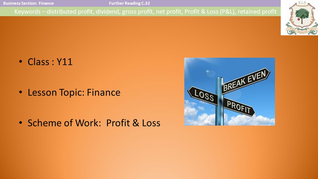 business section financefurther reading c 32 keywords distributed