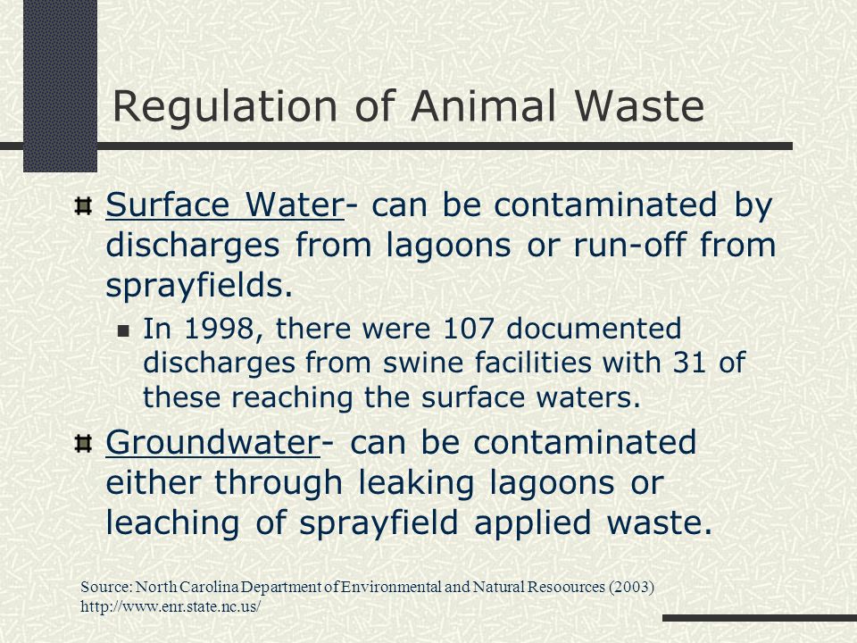 Waste Management Systems Objective: Analyze waste management systems used  in the livestock and poultry industry. - ppt download
