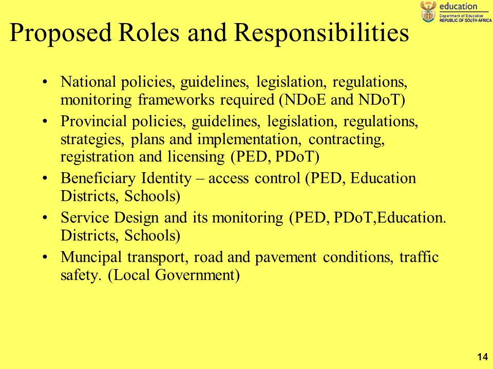 1 Report On Learner Transport To The Portfolio Committee Of Education 19  February 2008 Department Of Education. - Ppt Download
