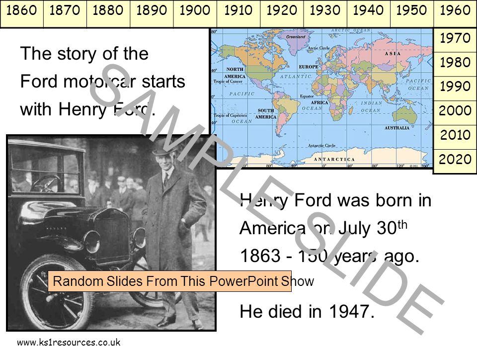 The story of the Ford motorcar starts with Henry Ford.