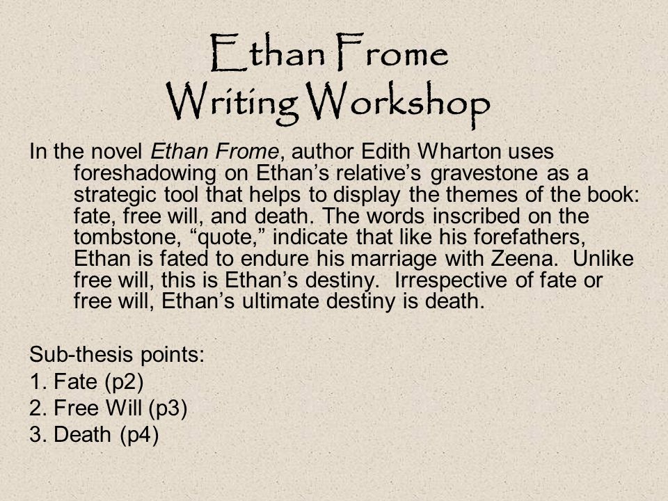 isolation in ethan frome