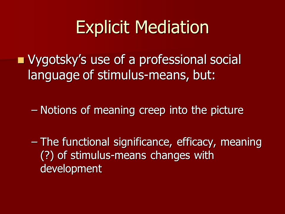Meditations on Mediation Universitetet i Oslo May 2004 James V. Wertsch Washington University in St. Louis ppt download