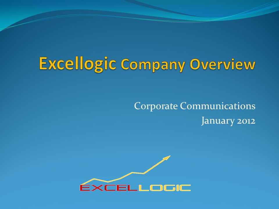Corporate Communications January 2012