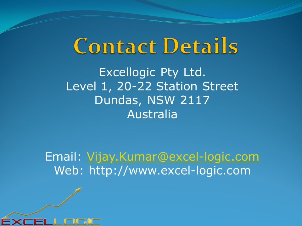 Excellogic Pty Ltd.