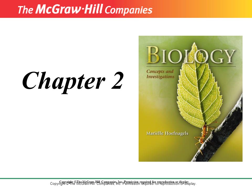 Copyright ©The McGraw-Hill Companies, Inc. Permission required for ...