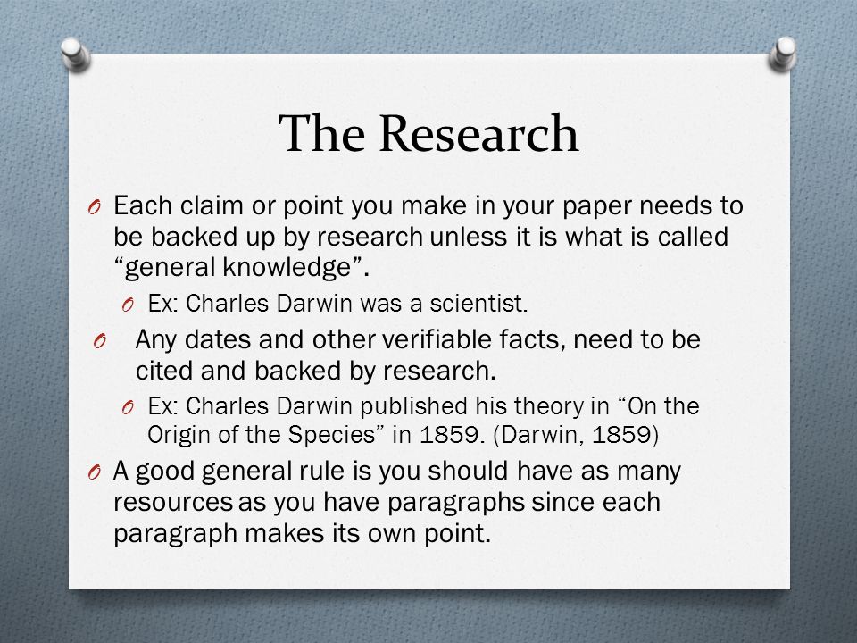 evolution research paper