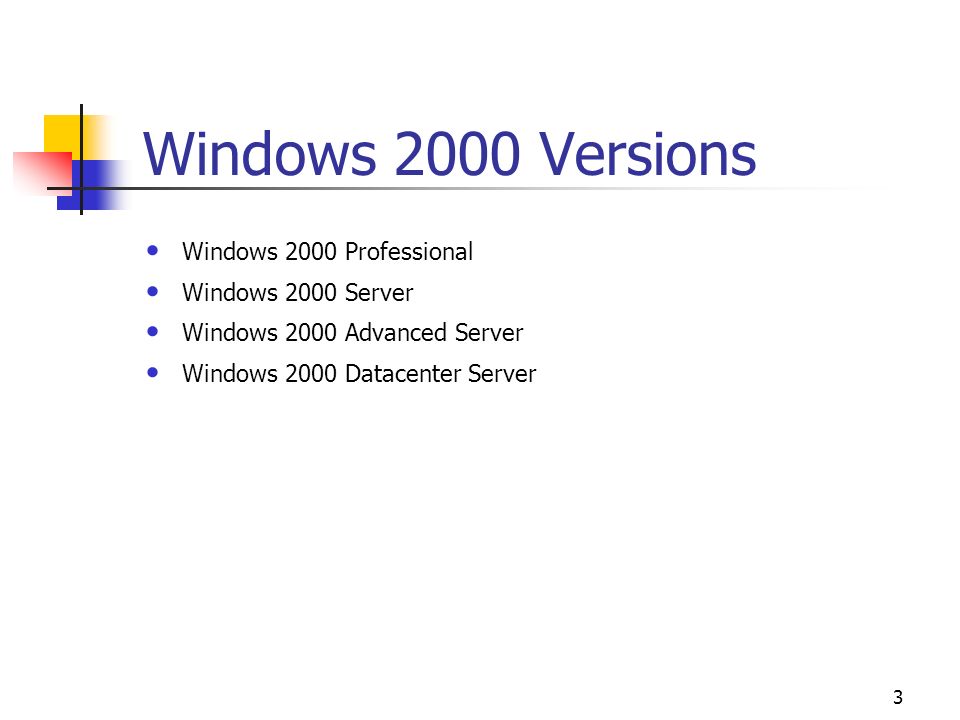 1 Introduction To Microsoft Windows 00 Windows 00 Overview Windows 00 Architecture Overview Windows 00 Directory Services Overview Logging On To Ppt Download