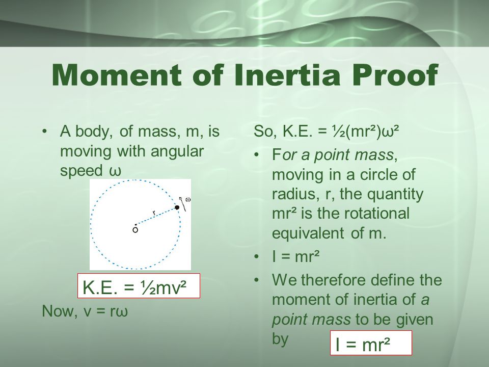 Moment Of Inertia Of A Circle Proof - Careerlasopa