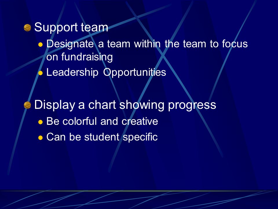 a brief overview of fundraising presented by danny jamieson and