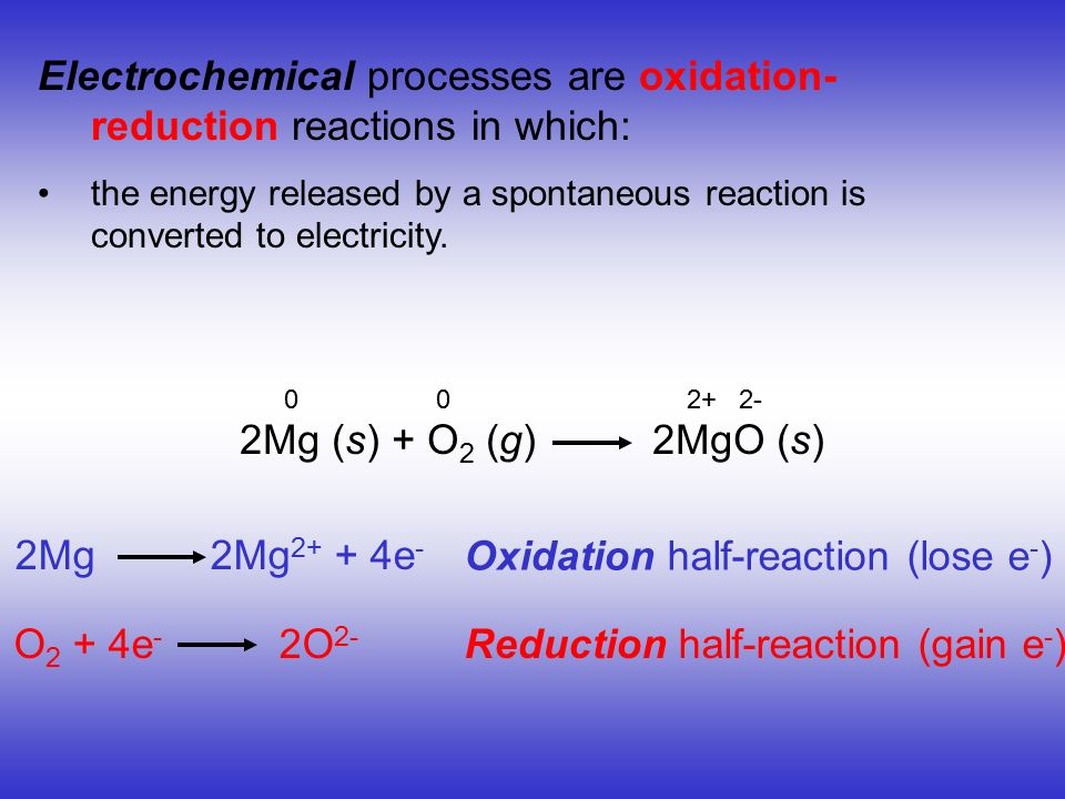 Redox Reactions Electron Transfer Reactions Electron transfer reactions ...