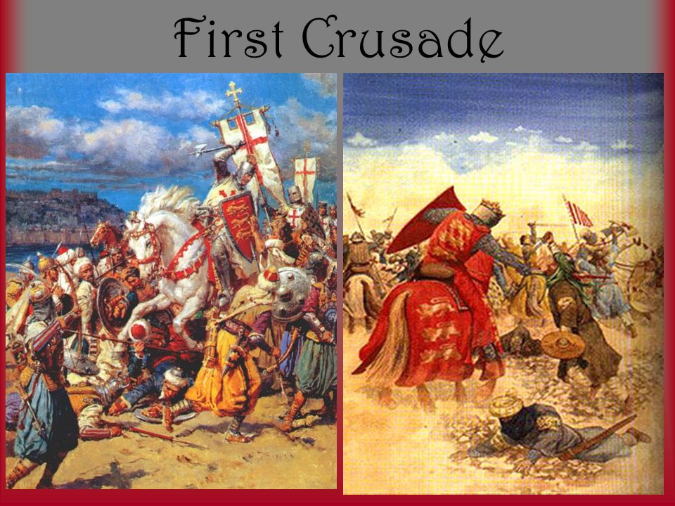 First Crusade Unprepared troops No strategy Captured Jerusalem Carved in up into 4 Crusader states