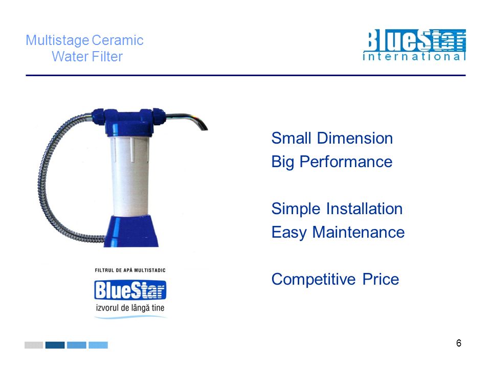 Multistage Ceramic Water Filter May Multistage Ceramic Water Filter 2 H 2 O  A Pure & Simple Substance ? Or A Complex Issue ? - ppt download